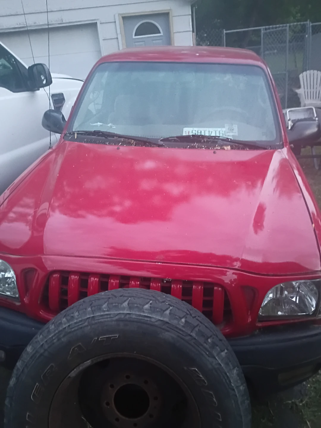 Red Toyota Tacoma Pickup Truck - photo 3