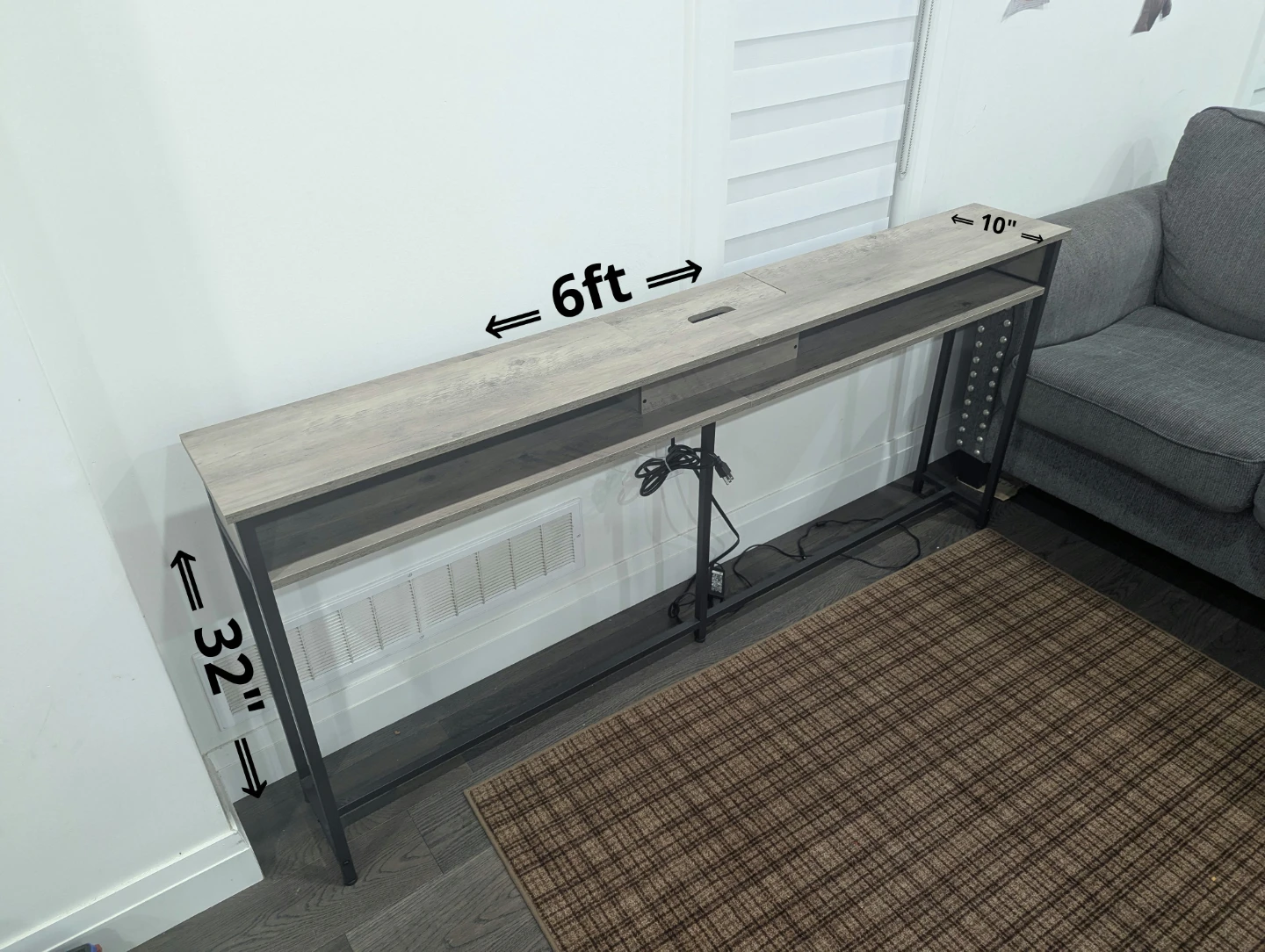 Console table in good condition (dimensions in picture) - photo 5
