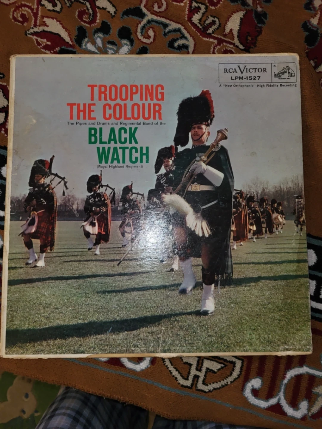 ⚽️RCA Victor "Trooping the Colour" LP Album