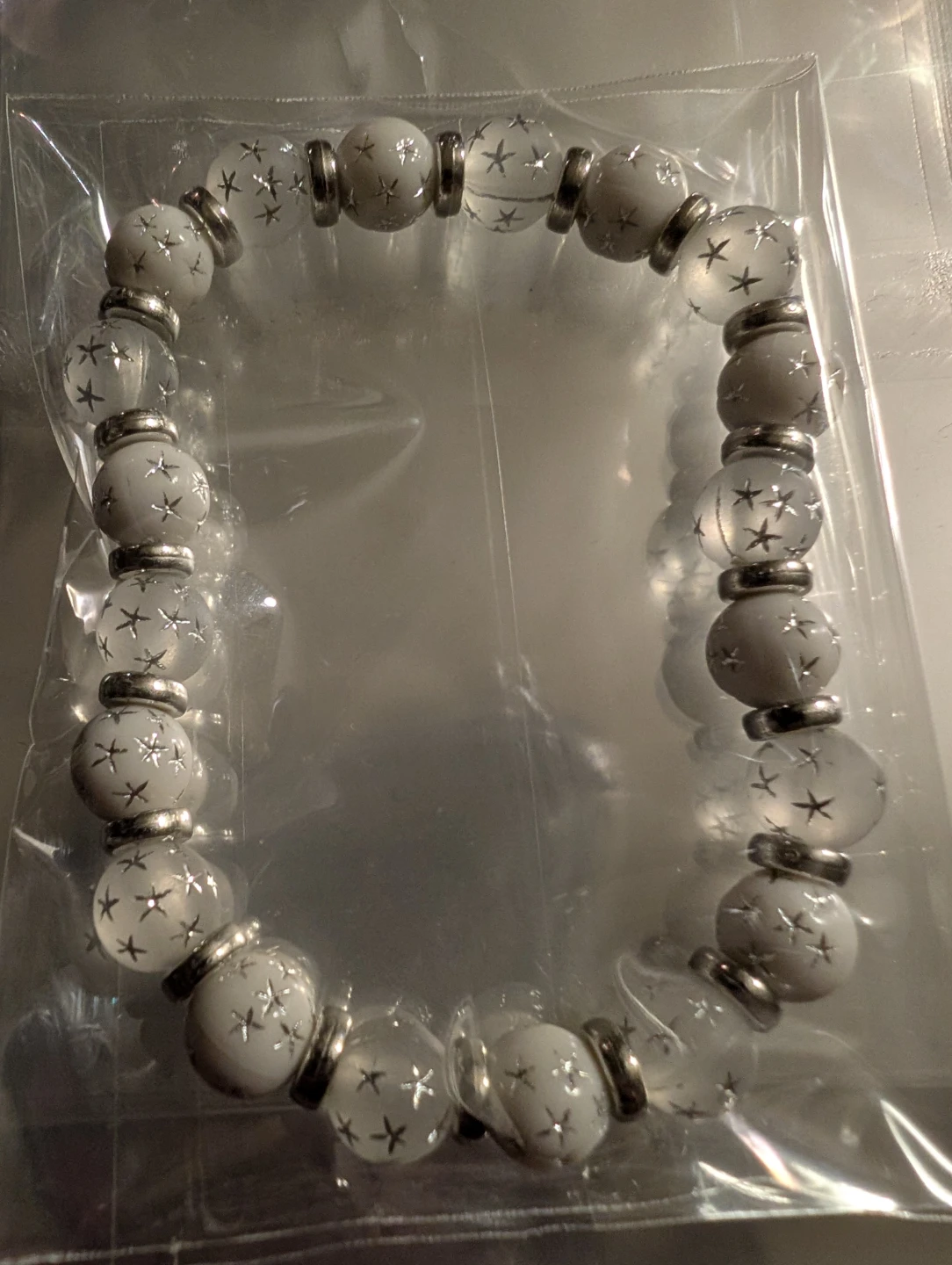 Beaded Bracelet with Star Details