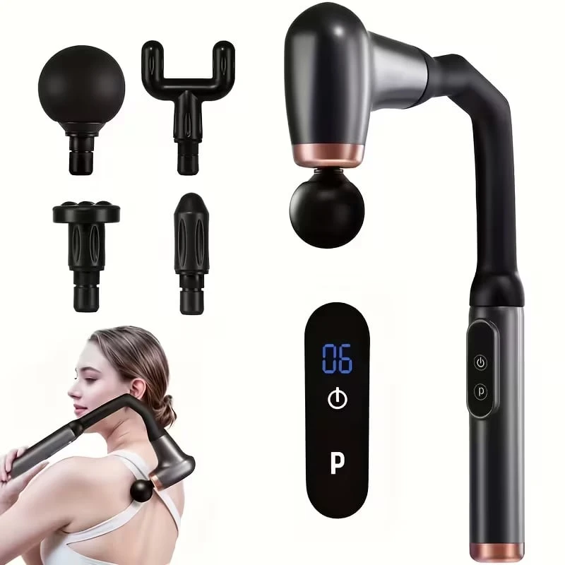 Deep tissue precision massager with 4 heads, Lcd - photo 3