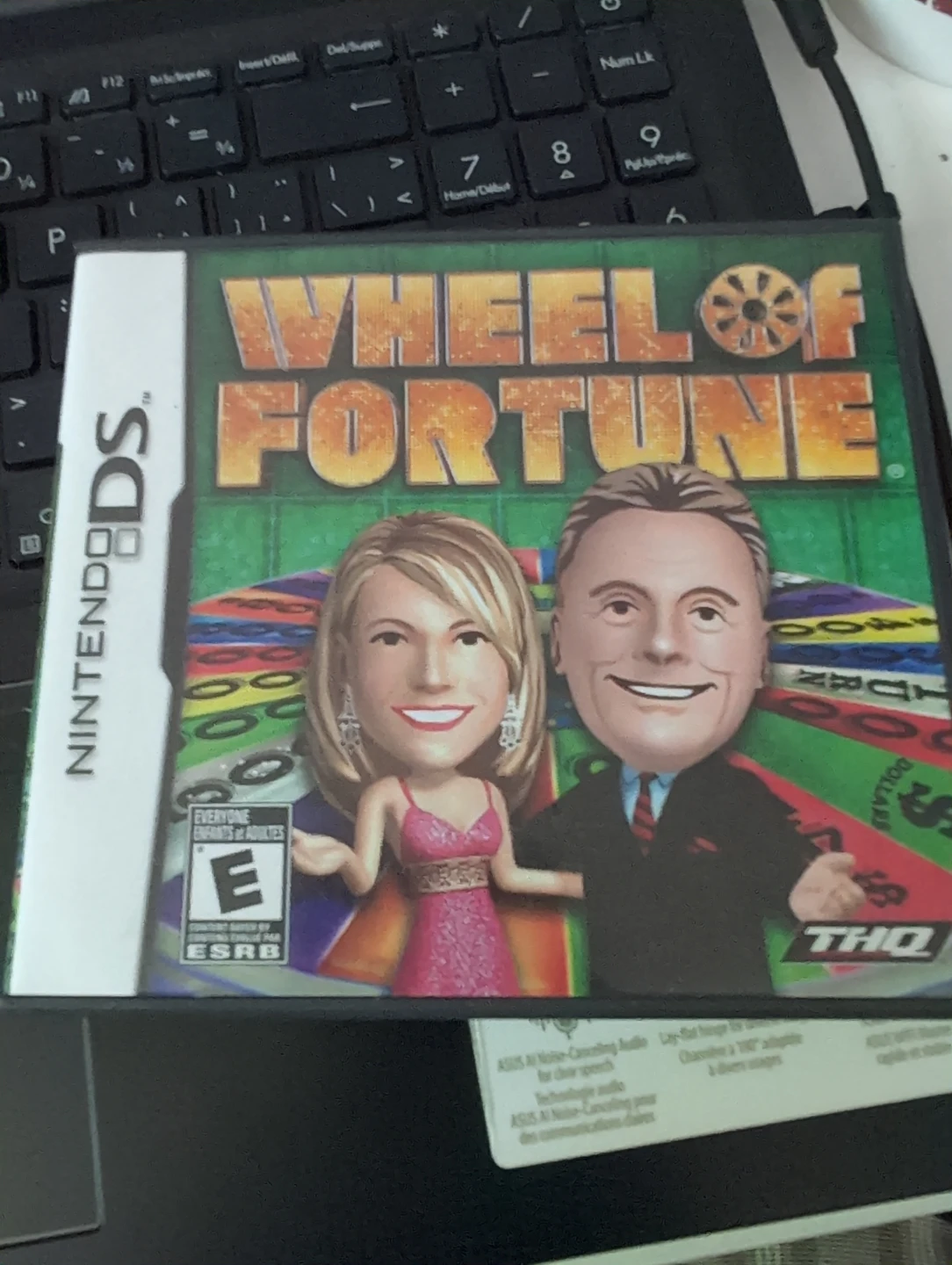 Nintendo DS Wheel of Fortune Game