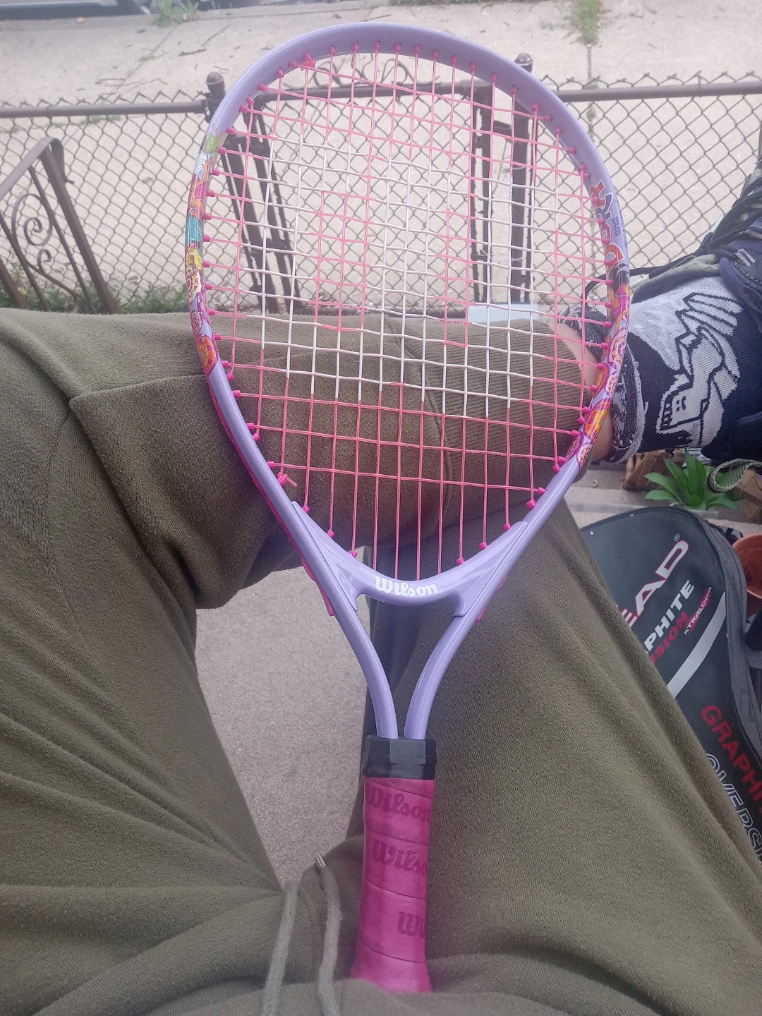 Wilson Purple Tennis Racket