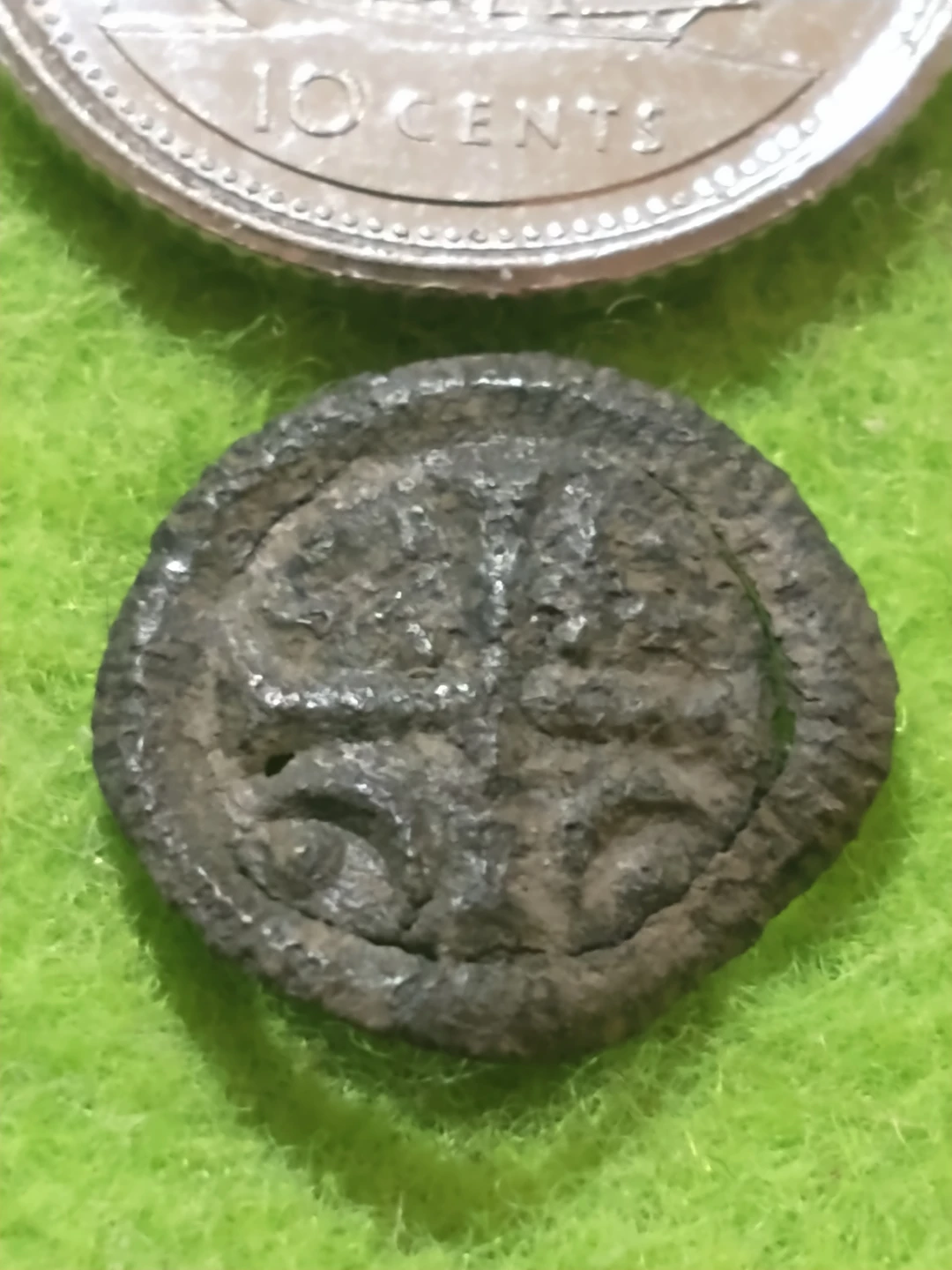 Nice 1131-1141 Kingdom of Hungary Béla II the Blind copper denar - photo 2