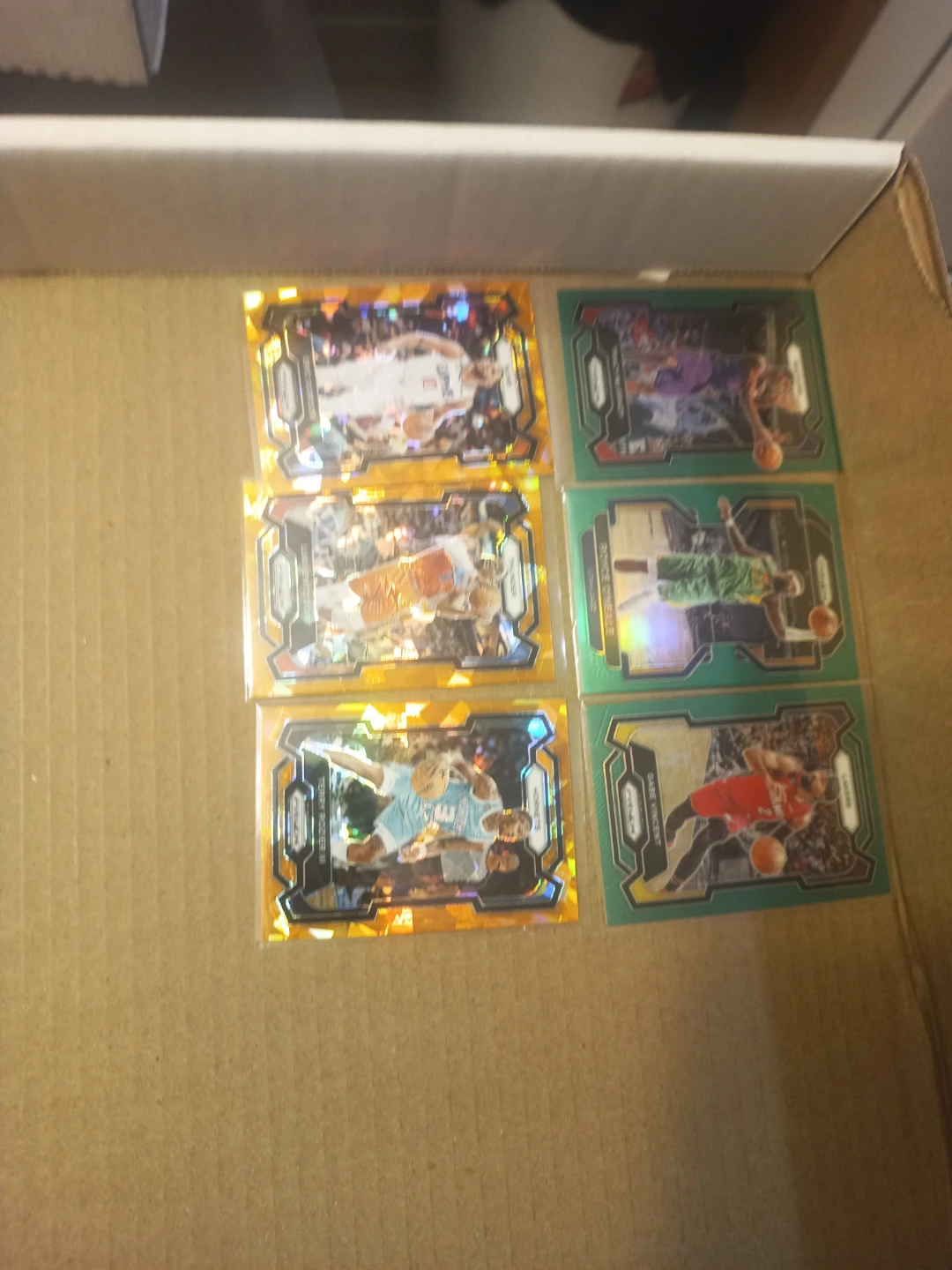 2020-21 Panini Prizm Basketball Parallel Lot (6 Cards)