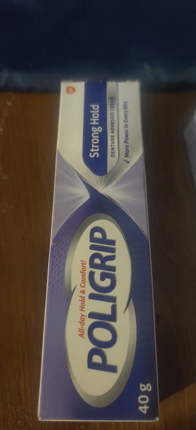 Poligrip Denture Adhesive Cream Strong Hold - 40gx2 - photo 4