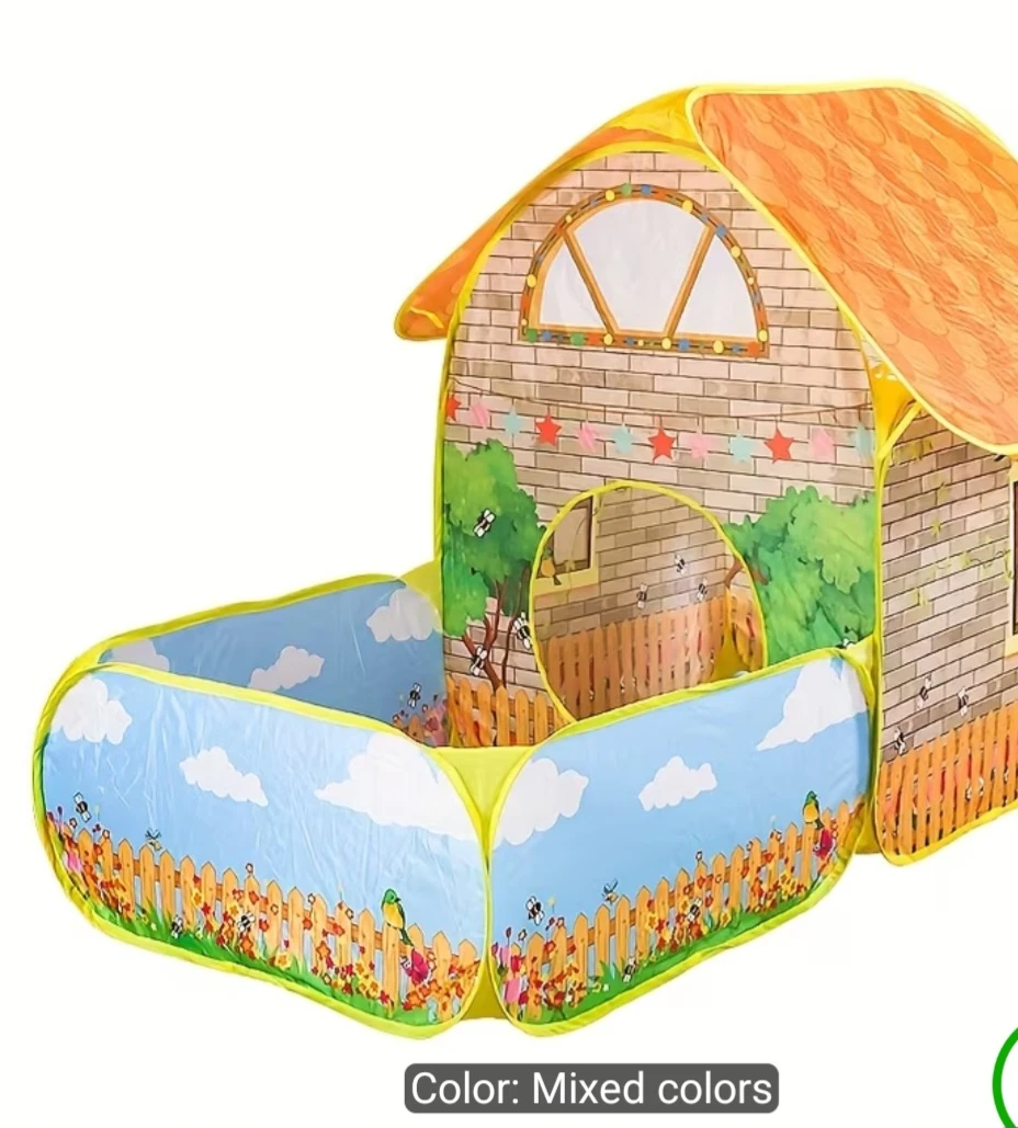 Kids Play Tent House with Ball Pit