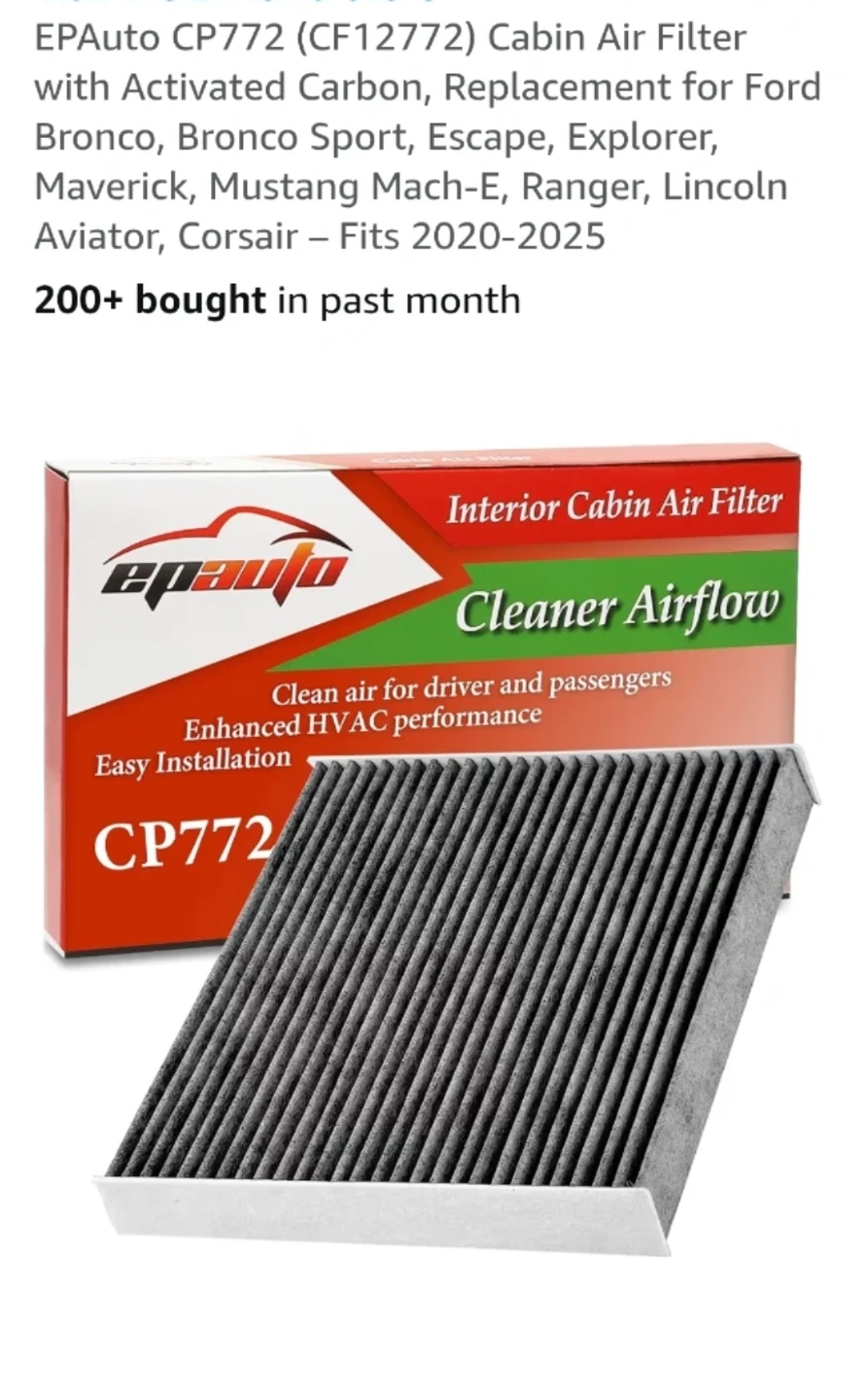 BNIB FD12772 Cabin Air Filter - photo 4
