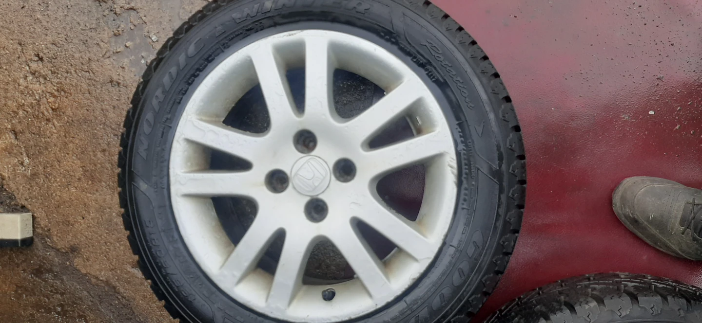 Goodyear Winter Tires on Honda Rims (Set of 4) - photo 2