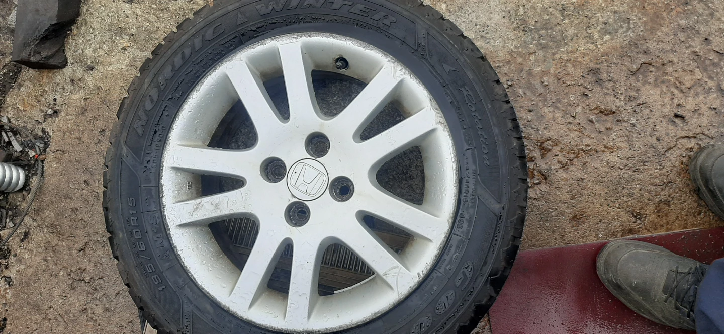 Goodyear Winter Tires on Honda Rims (Set of 4) - photo 3