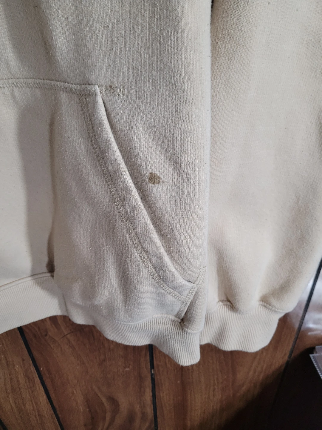 H&M Beige Relaxed Fit Hoodie - photo 4