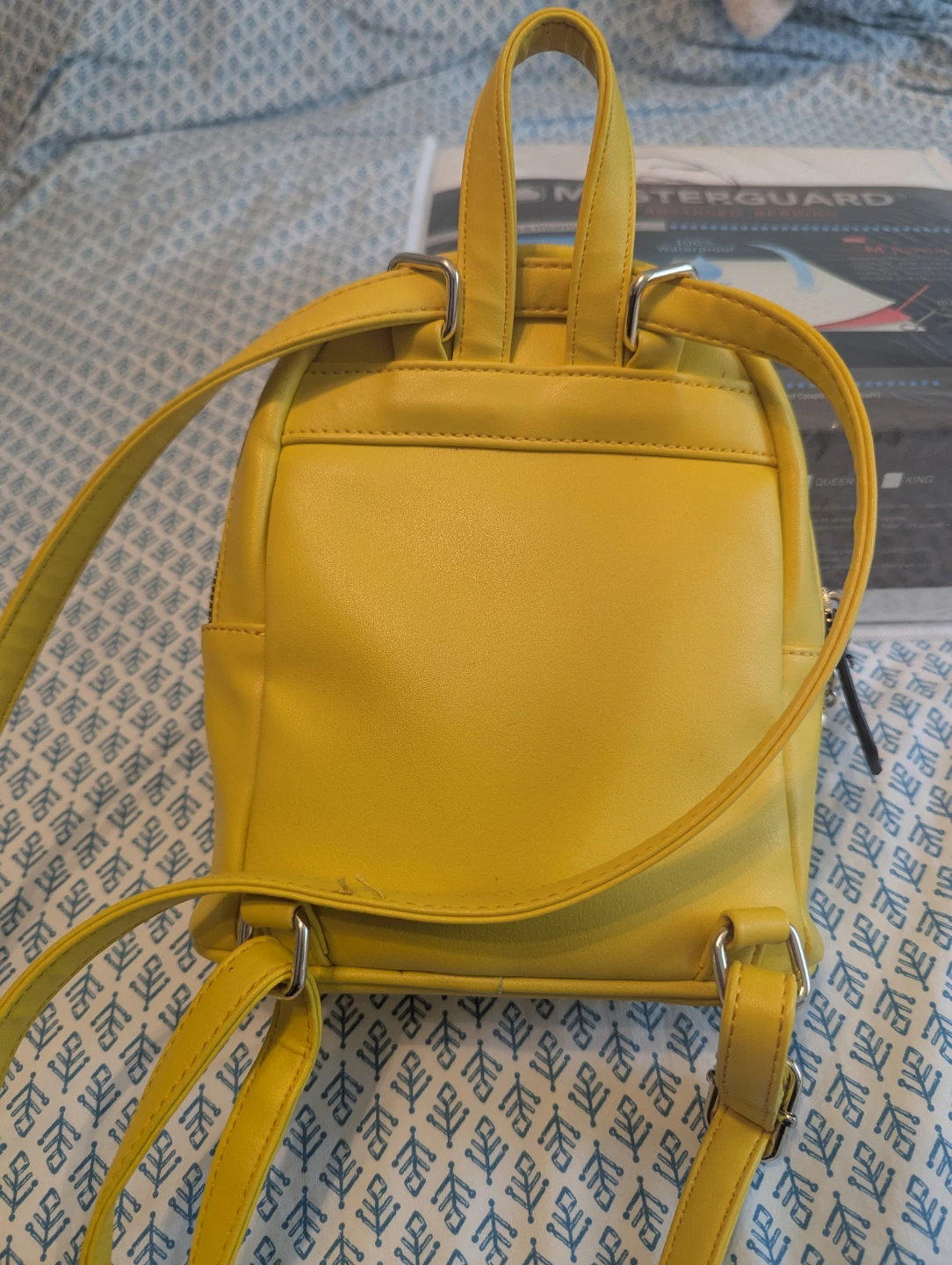 Guess Yellow Mini Backpack - photo 4