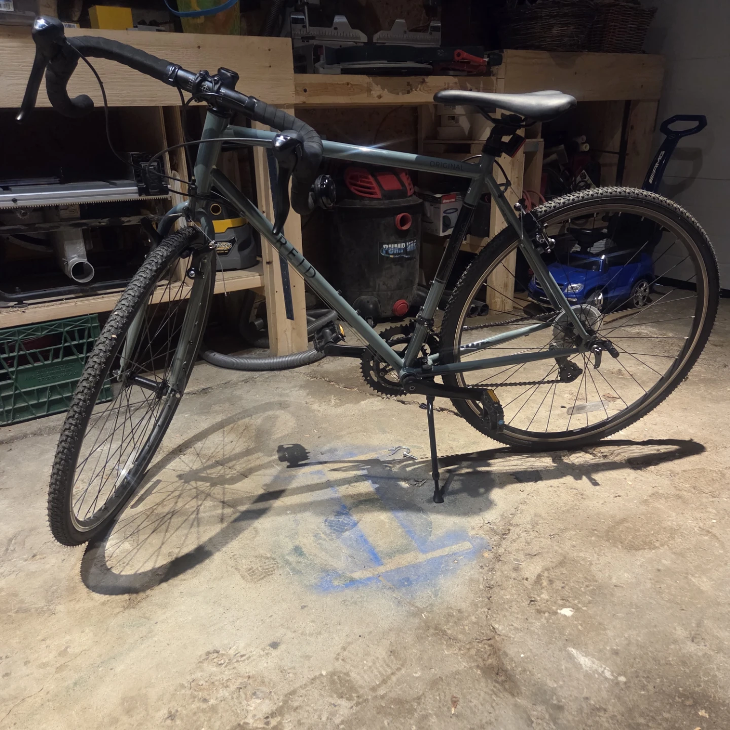 Reid 14 speed gravel bike.