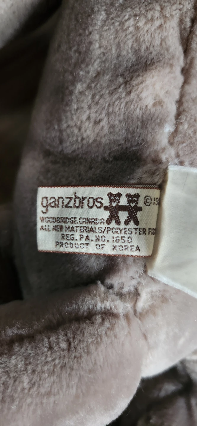 Vintage 1981 Ganz Bros Wrinkles Girl Dog ⚽️ - photo 5