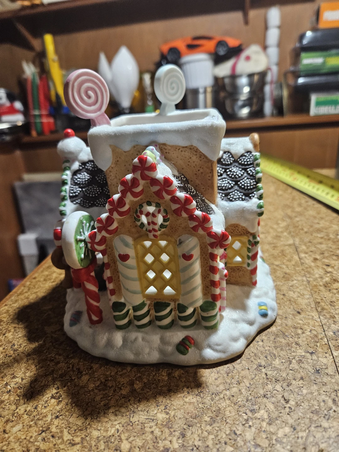 Gingerbread House Candle Holder - photo 2