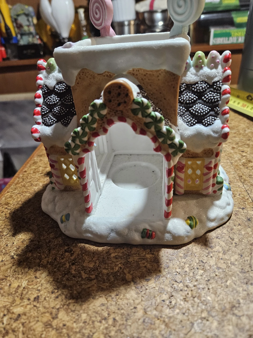 Gingerbread House Candle Holder - photo 3