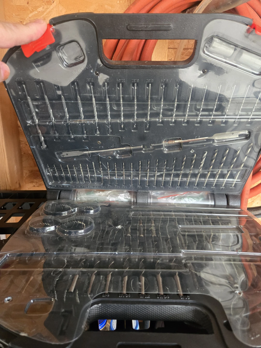 Drill Bit Set in Case