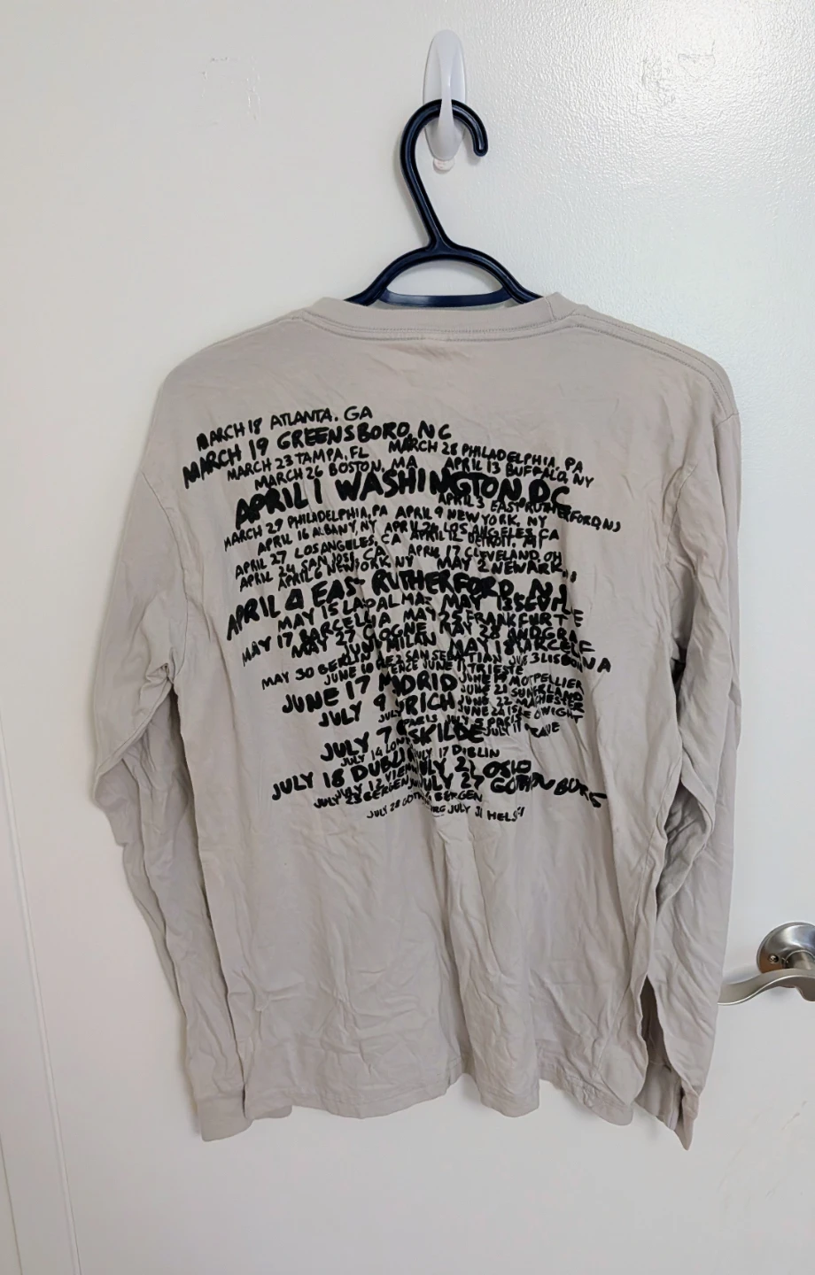 Bruce Springsteen Wrecking Ball Tour Shirt - Men's Size Large - photo 3