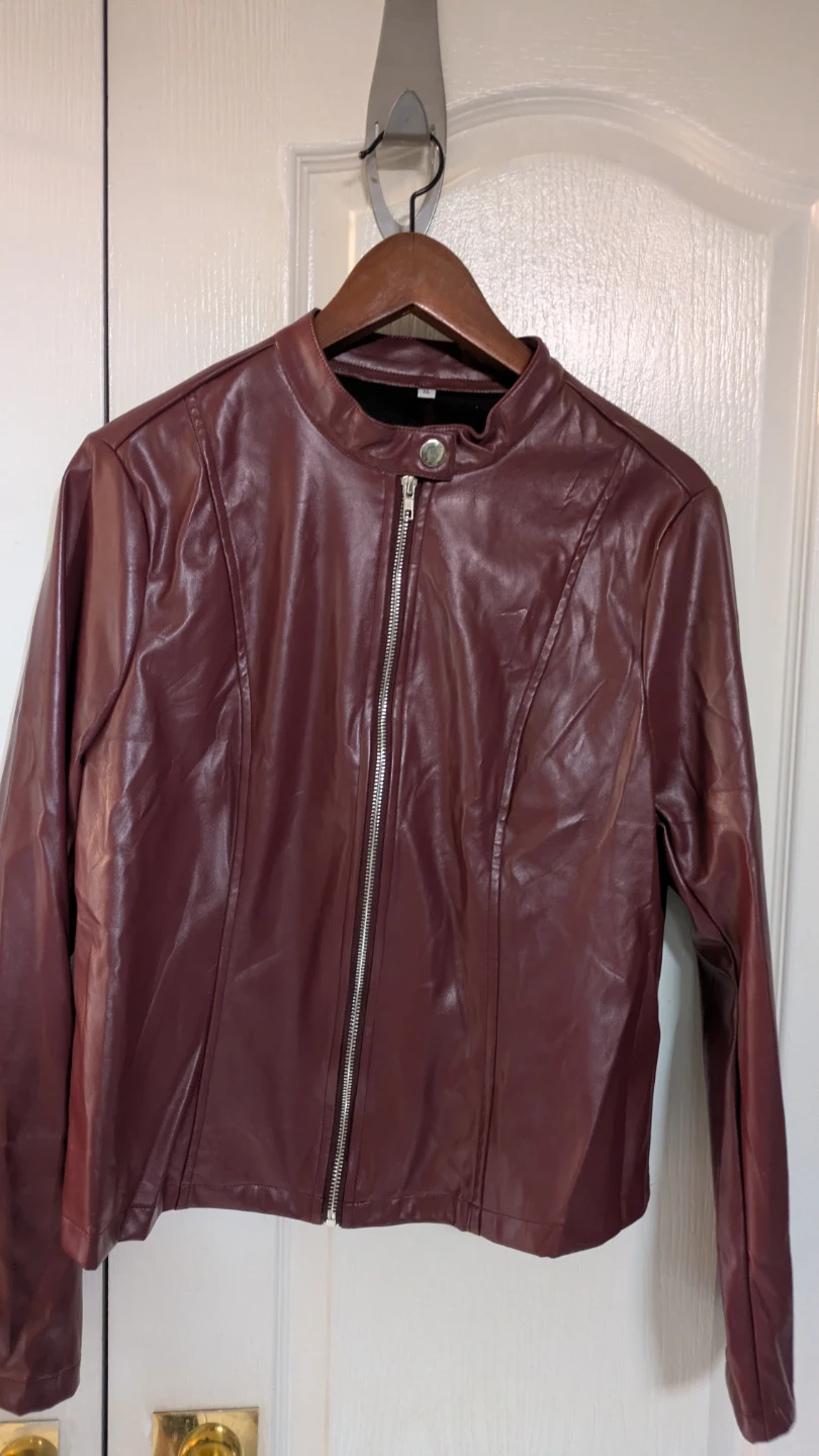 Women's Faux Leather Jacket