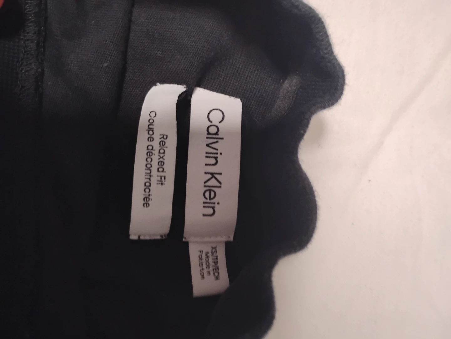 Calvin Klein Black Relaxed Fit T-Shirt - XS - photo 2
