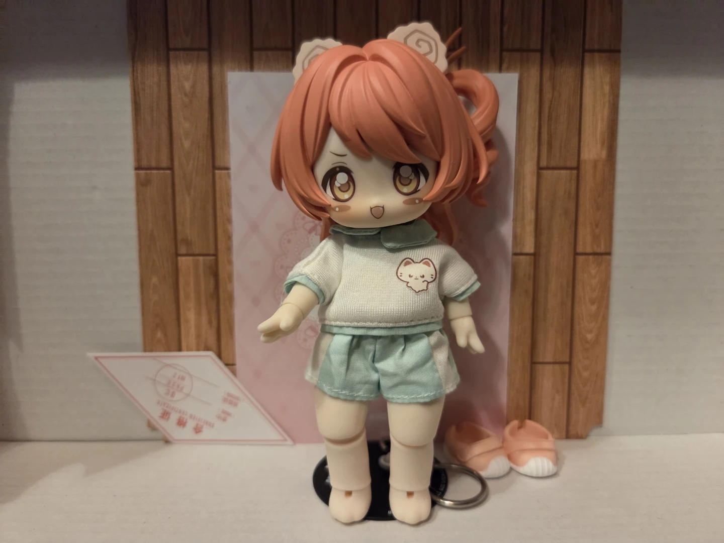 Cute Fox Girl Doll with Accessories