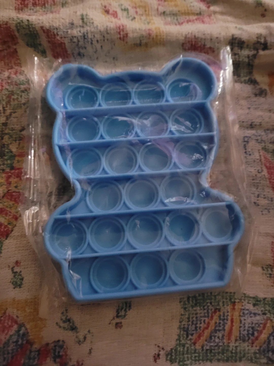 Gummy bear fidget pop it toy