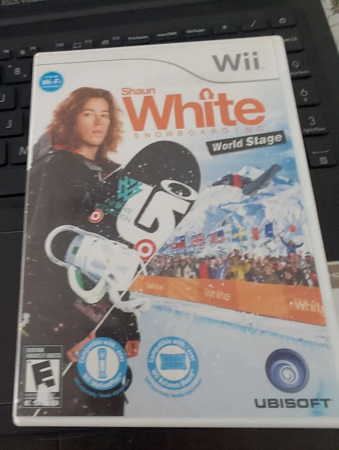 Wii Shaun White Snowboarding World Stage Video Game