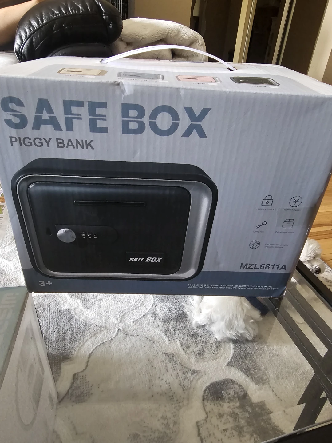 New Black Safe Box