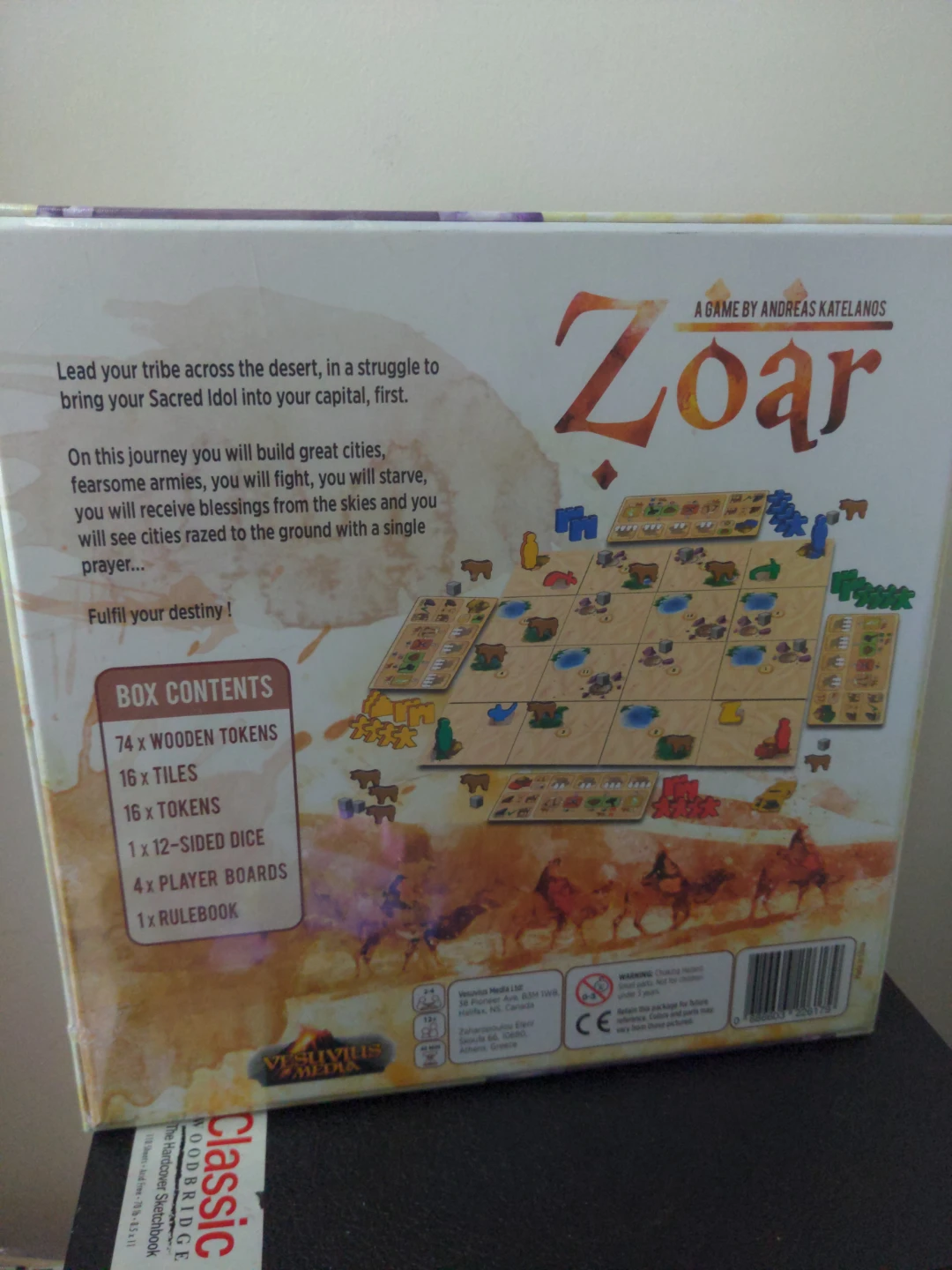 Sealed Zoar Board Game - photo 2