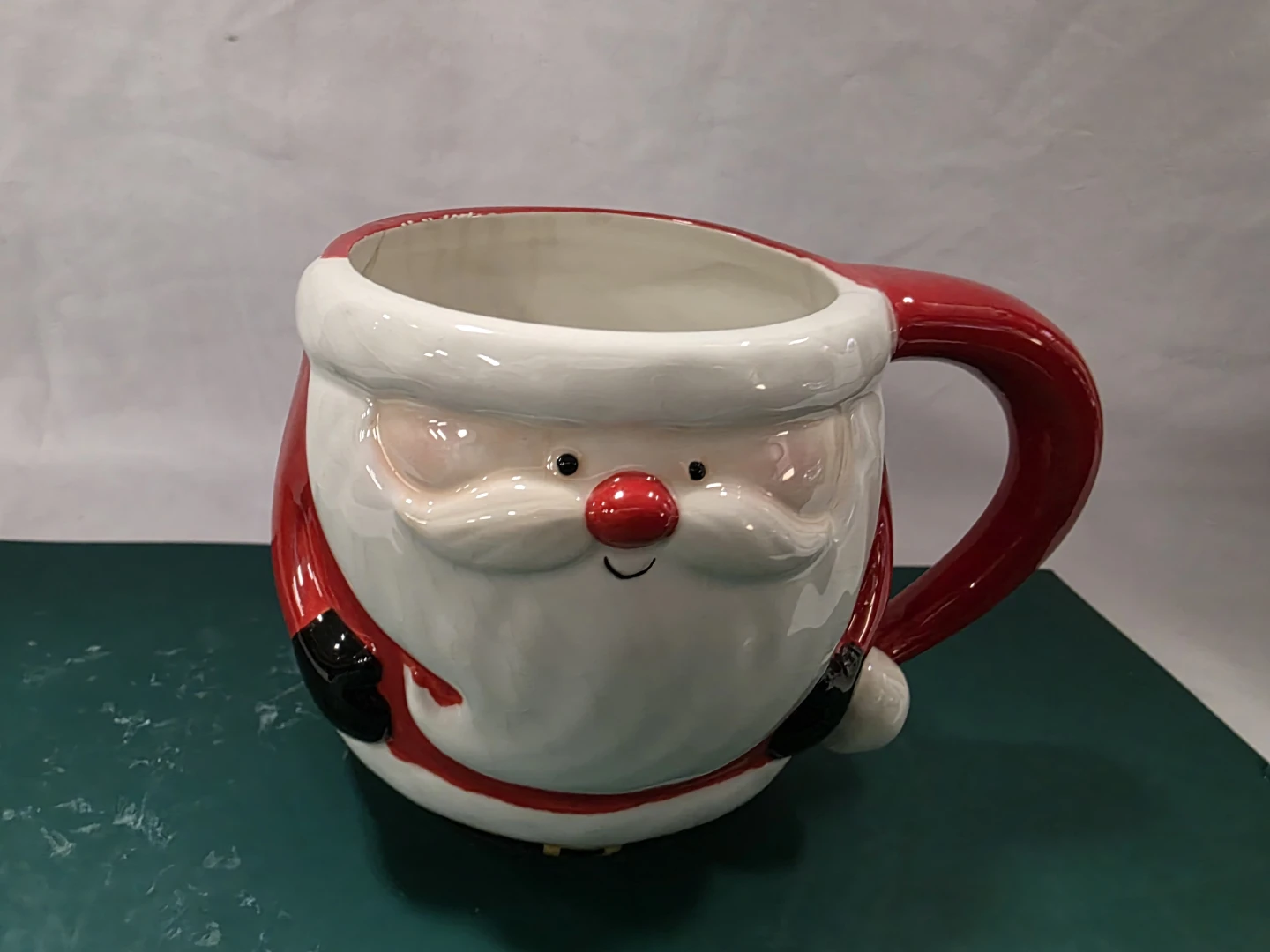 St. Nicholas Square Snowball Buddies Santa Mug