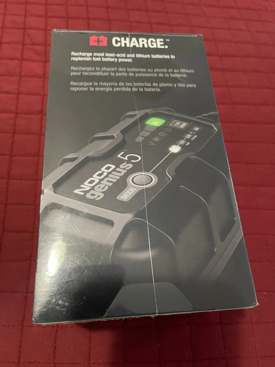 NOCO Genius 5 Smart Battery Charger - photo 2