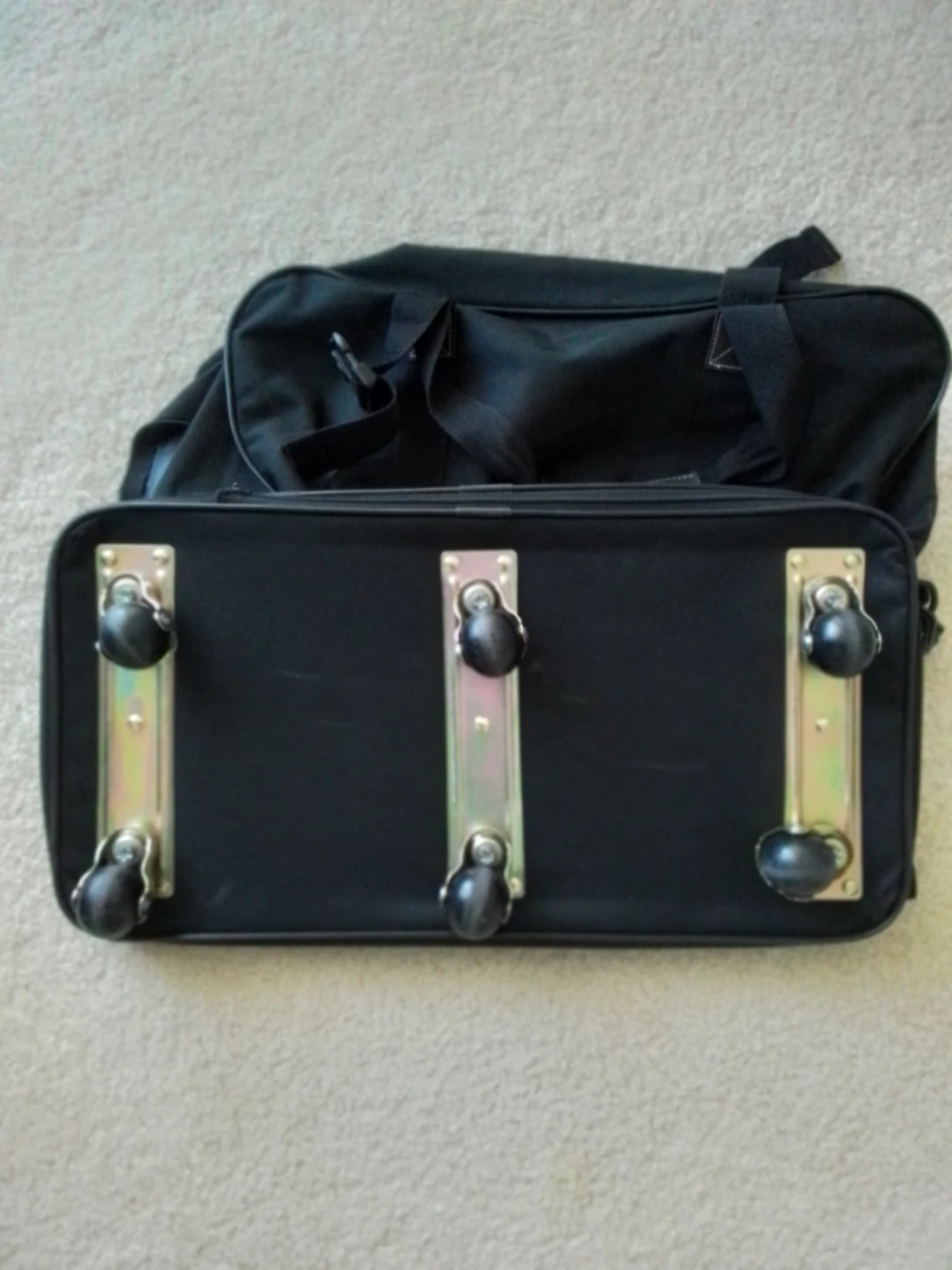 Large black bag with wheels - photo 4