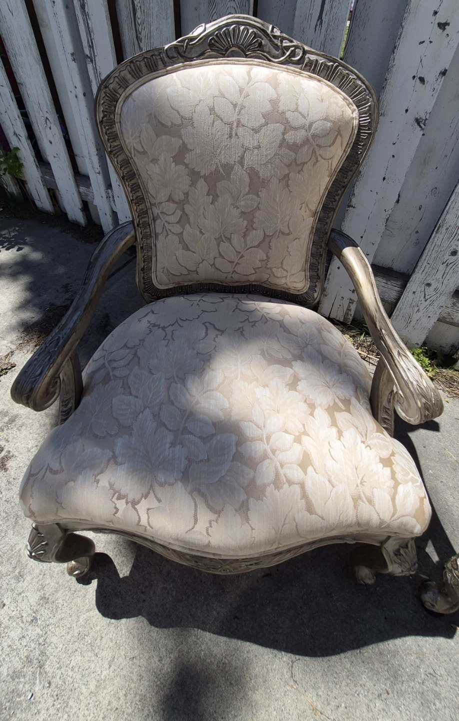 Ornate French Style Accent Chair - photo 3