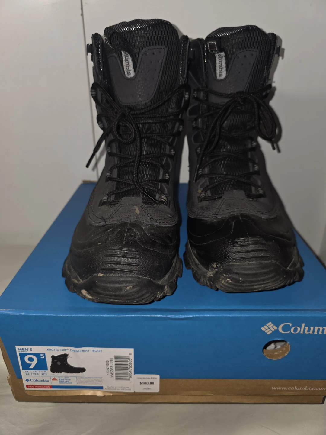 Columbia Arctic Trip Omni-Heat Boots - Men's Size 9.5