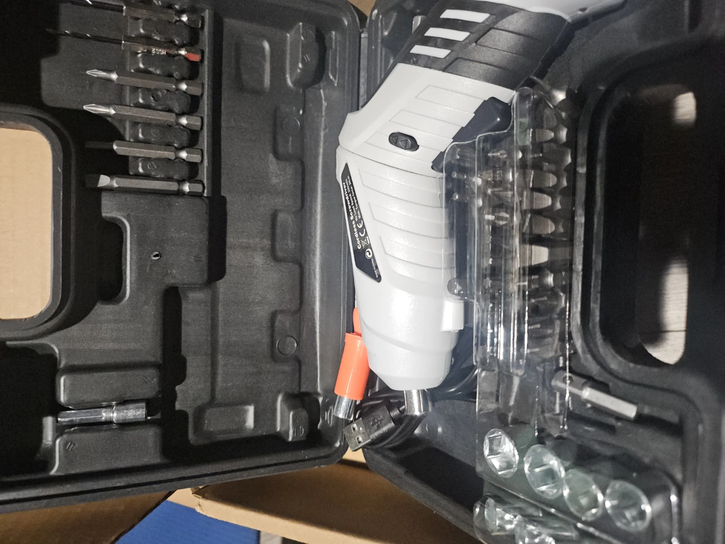Cordless Screwdriver with Accessories - photo 3