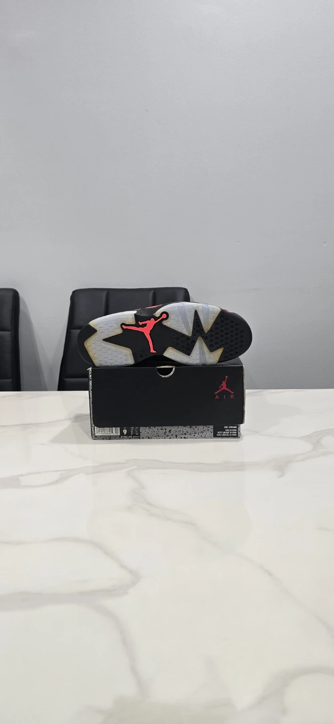 Air Jordan 6 Infrared 23 size 9 - photo 5