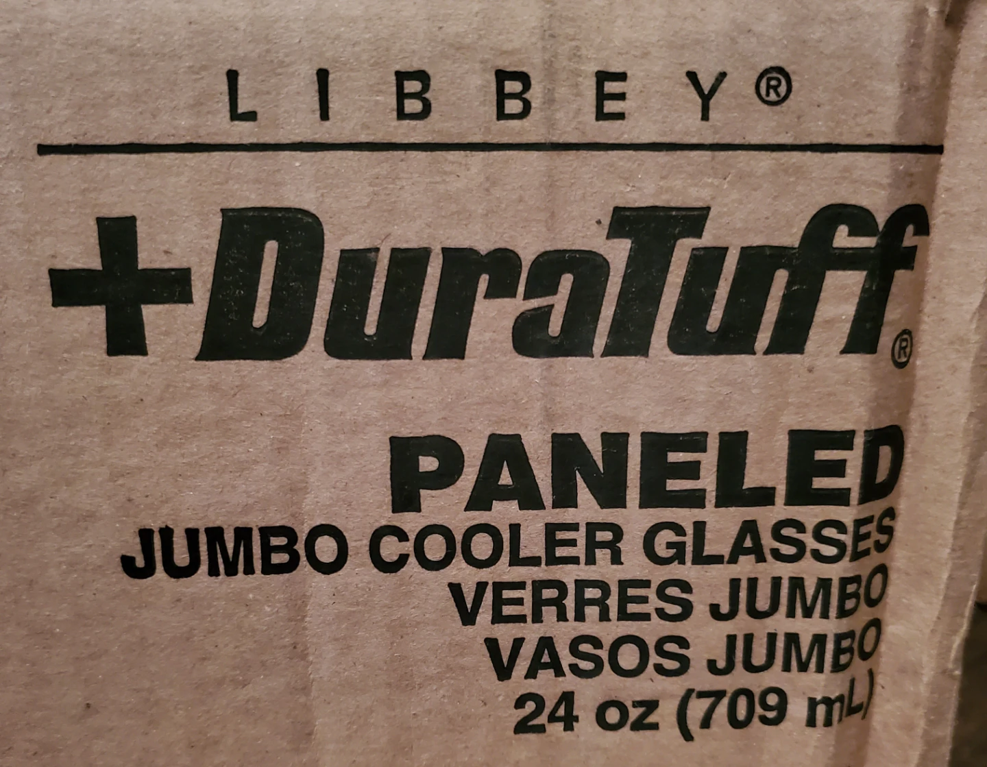 Libbey DuraTuff Paneled Jumbo Cooler Glasses - 12 Pack - photo 3