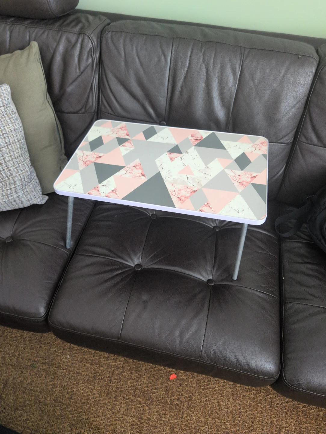 Geometric Print Lap Desk