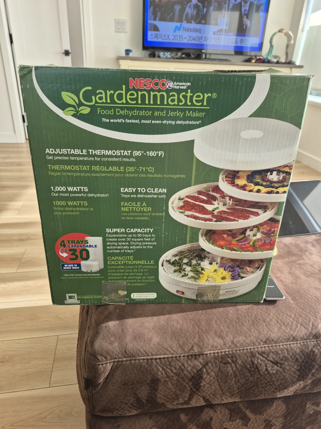 Nesco Gardenmaster Food Dehydrator and Jerky Maker - photo 2
