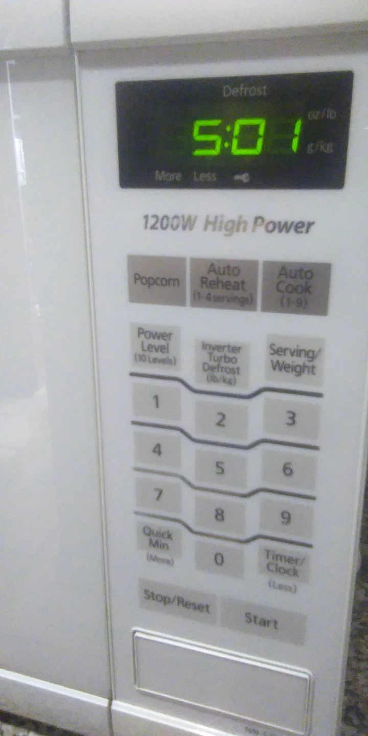Panasonic Microwave 1200W - photo 2