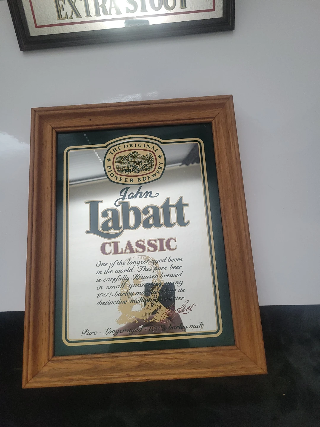 Labatt Classic Beer Mirror