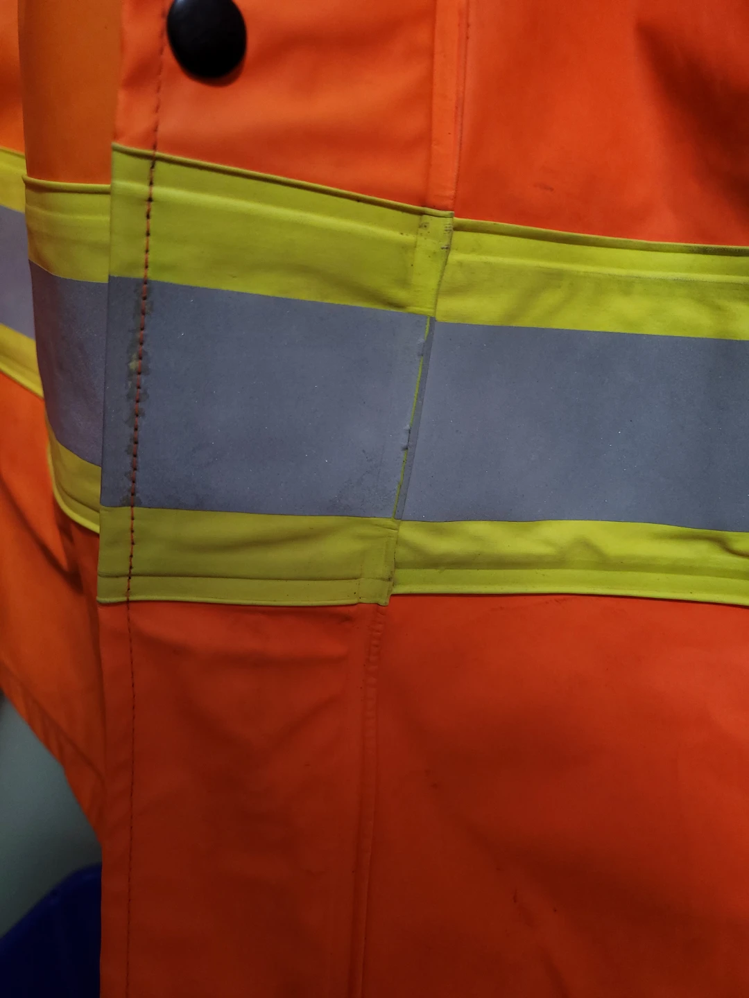 Pioneer Orange Safety Rain Jacket - Size L - photo 3