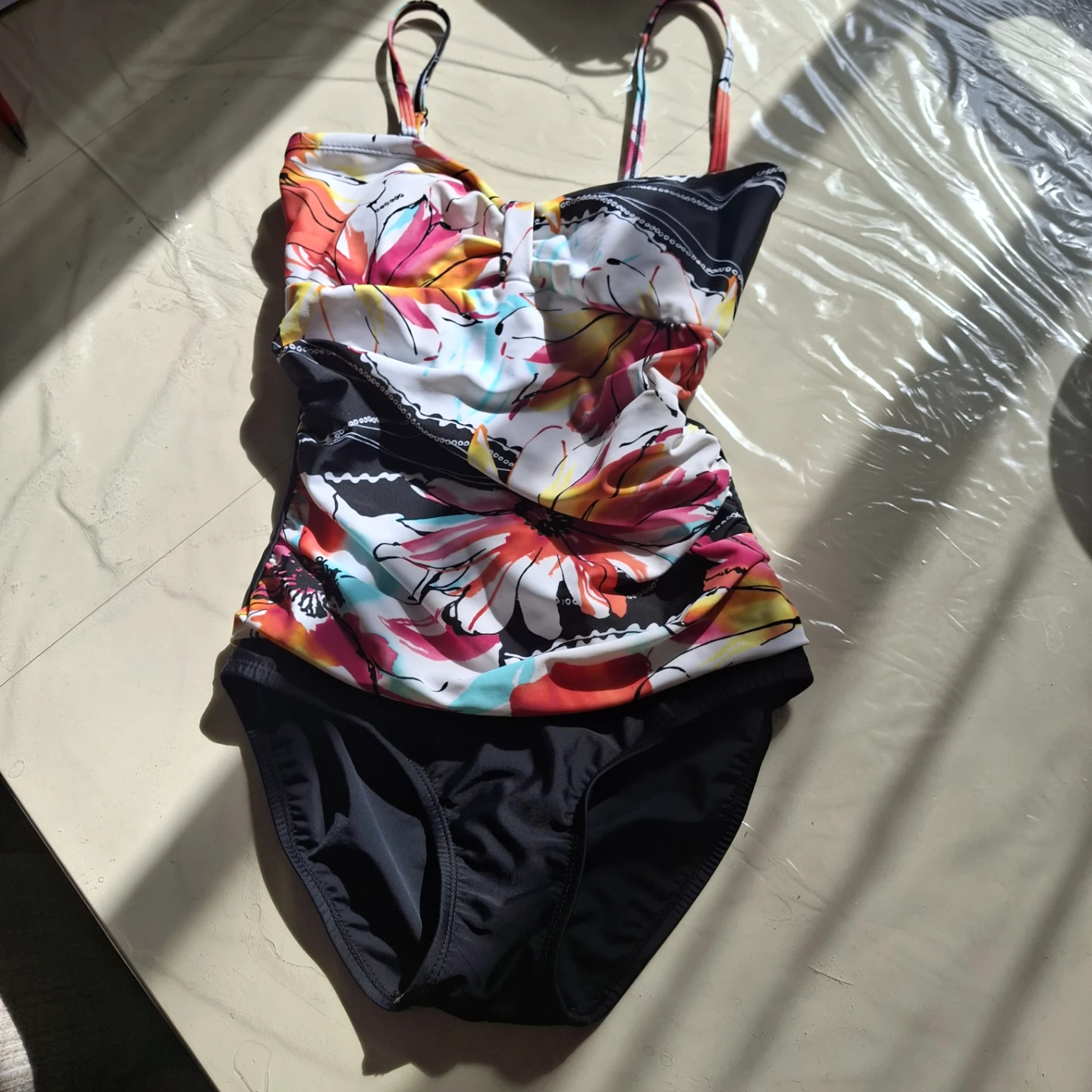Women's Floral Swimsuit and coverup skirt $5 each