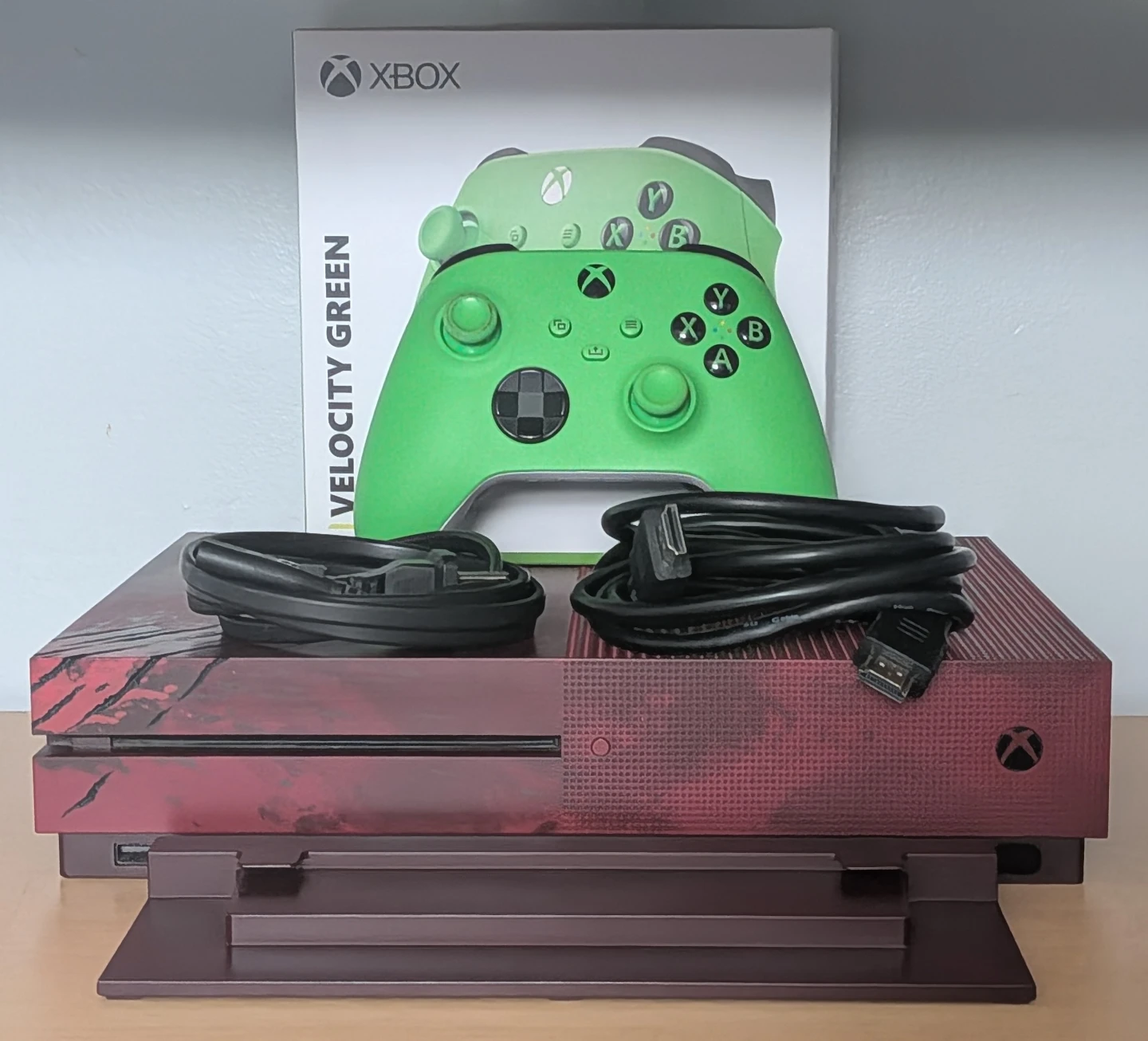 Xbox 1 S 2TB G.O.W Edition w/ Controller & Cables - Asking $310
