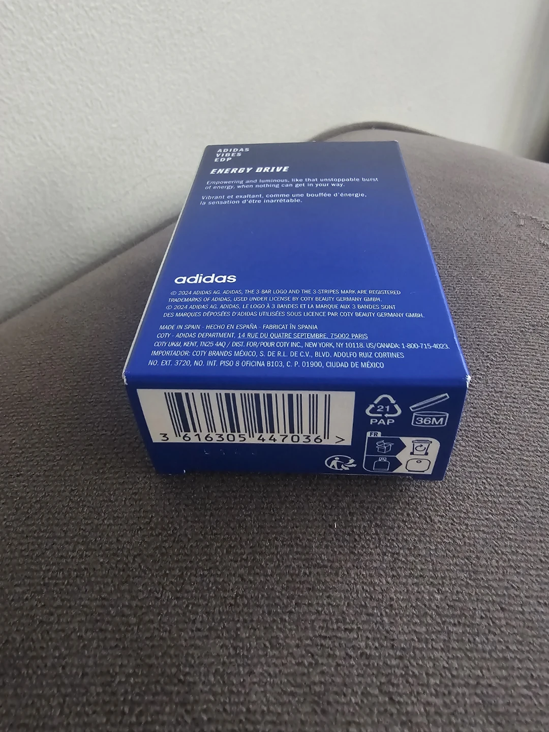 adidas ENERGY DRIVE Eau de Parfum, 30 mL/1.0 fl. oz. ⚽️ - photo 5