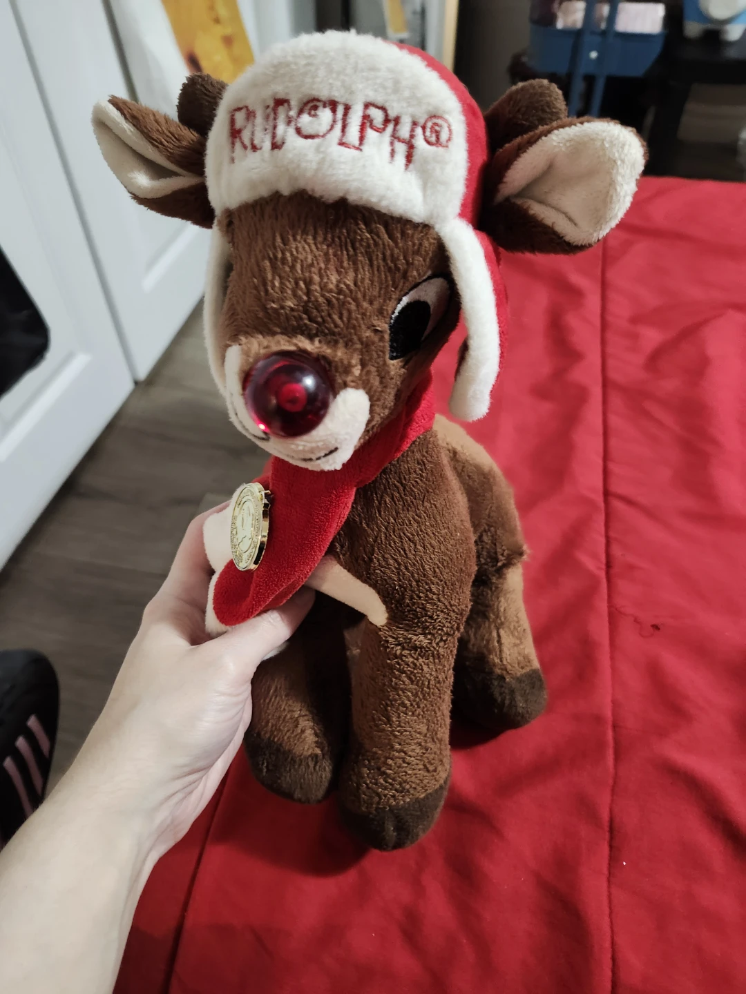 $5 Rudolph plush 8"