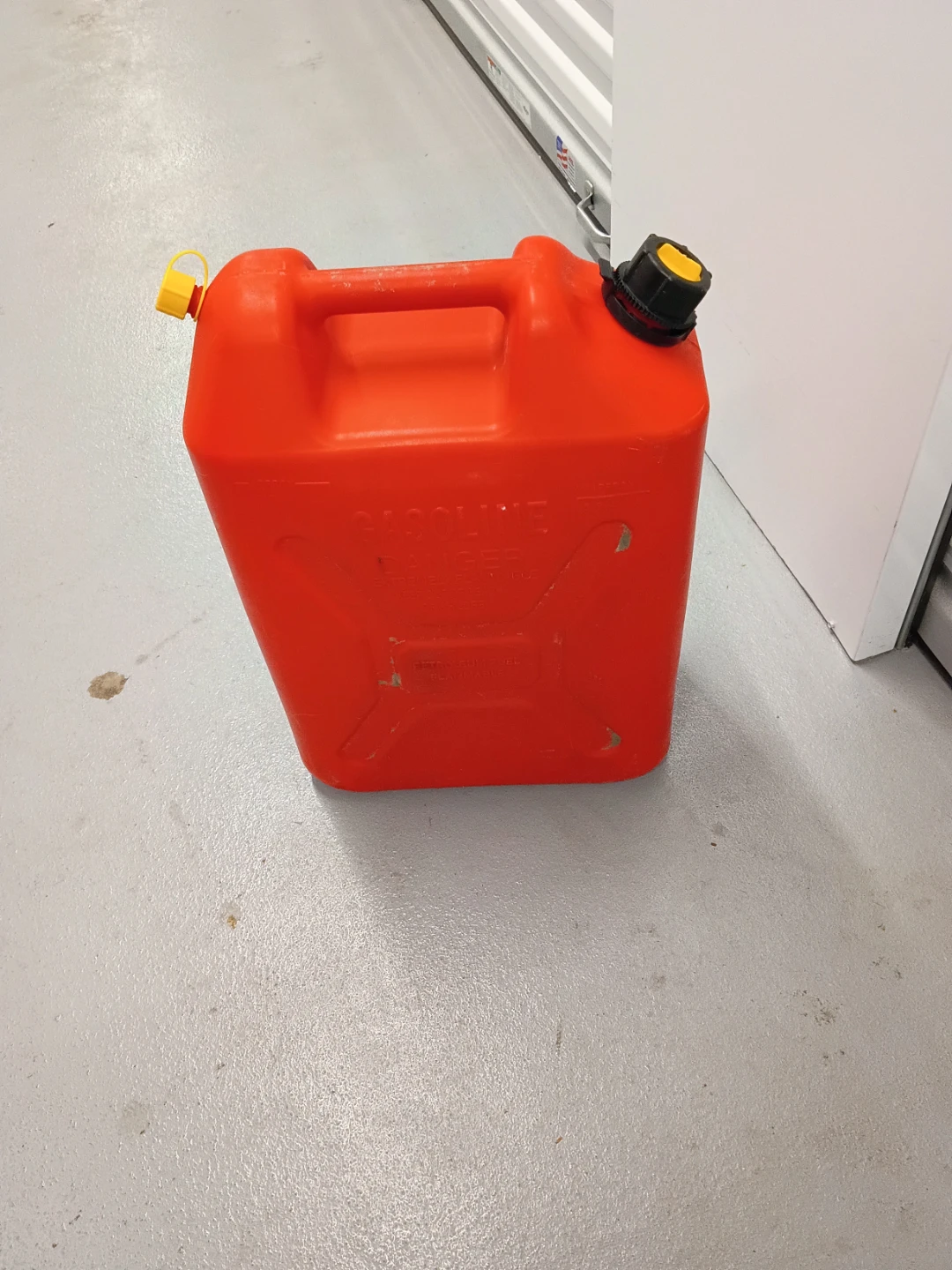 Orange 20L Gasoline Can