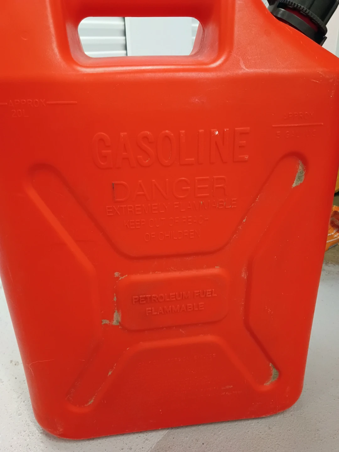 Orange 20L Gasoline Can - photo 3