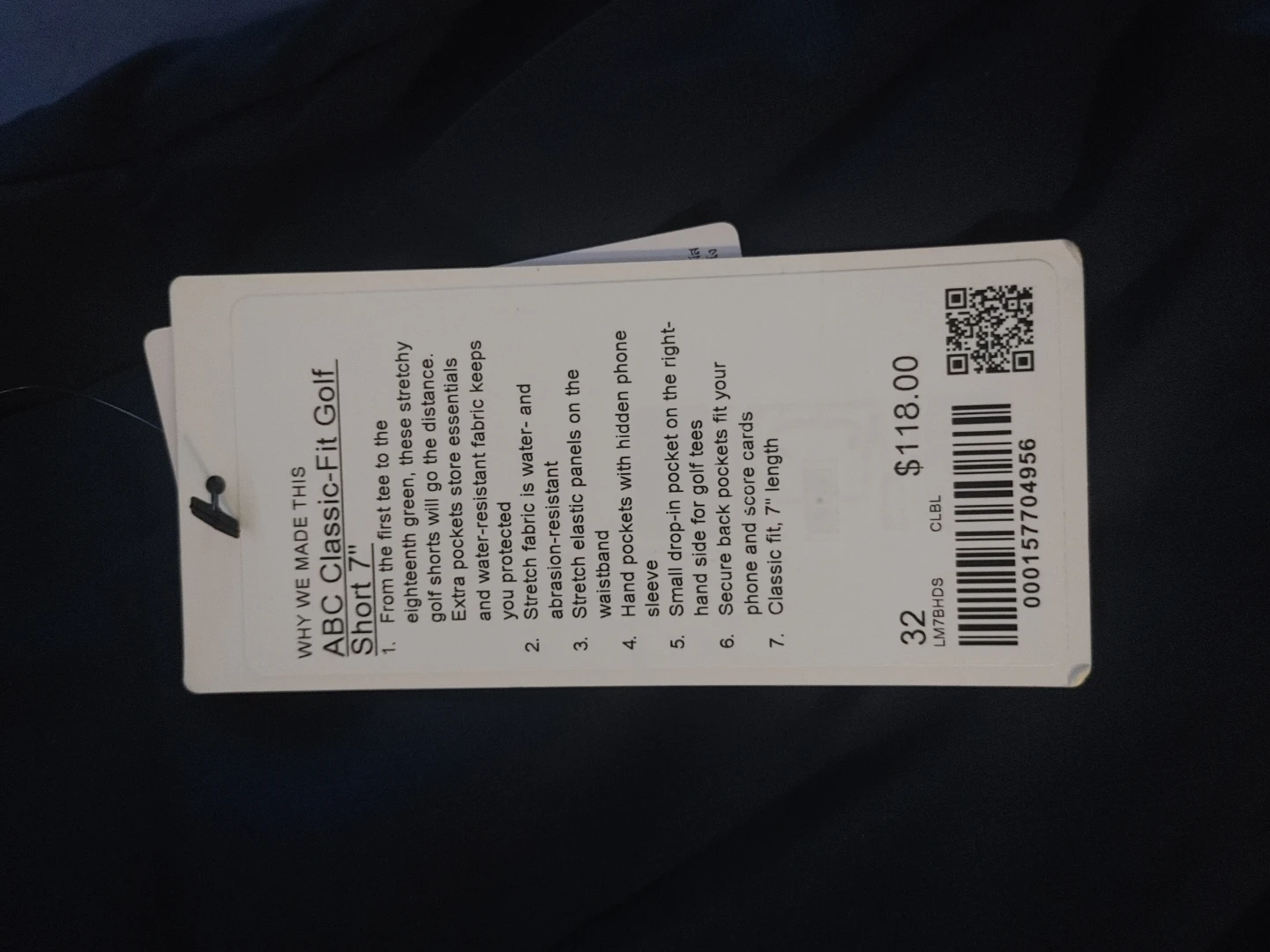 Lululemon ABC Classic-Fit Golf Short 7" Navy - photo 3