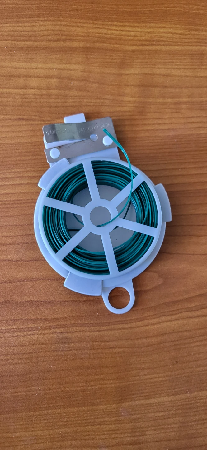 Green Wire Tie Spool